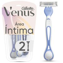 Aparelho De Depilar Gillette Venus Intima 2 Unidades