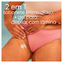 Sabonete Íntimo E Gel Gillette Venus 2 Em 1 Skin Care 190ml