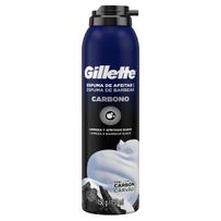 Espuma De Barbear Gillette Carbono Carvão 150g