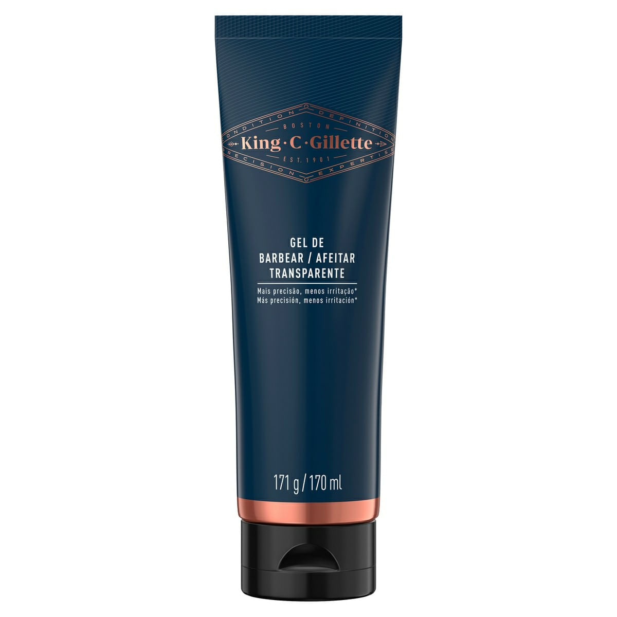 Gel De Barbear Transparente King C Gillette 170ml