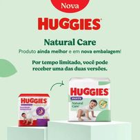 Fralda Roupinha Huggies Natural Care XXG 52 Unidades