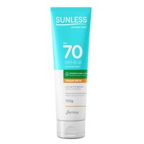 Protetor Solar Sunless Toque Seco FPS70 120g