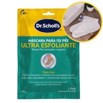 Máscara Para Os Pés Dr Scholls Ultra Esfoliante 1 Par