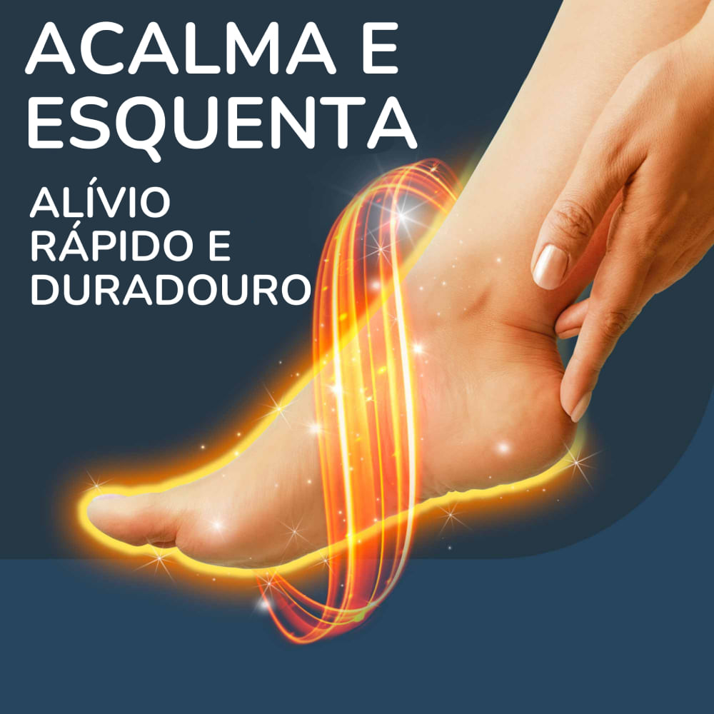 Encontraproduto.com.br - Máscara Para Os Pés Cansados Com Aquecimento Dr Scholls Esquenta e Acalma 1 Par