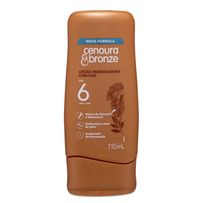 Loção Bronzeadora com Cor Cenoura & Bronze FPS6 110ml