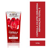 Cápsula De Tratamento L'Oréal Paris Elseve Reparação Total 5 Cicatri Ceramida 3 unidades 15g