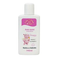 Óleo Suave de Amêndoas Cheirinho de Bebê Rosa 140ml
