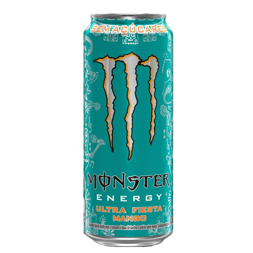 Energético Monster Ultra Fiesta Mango Lata 473ml