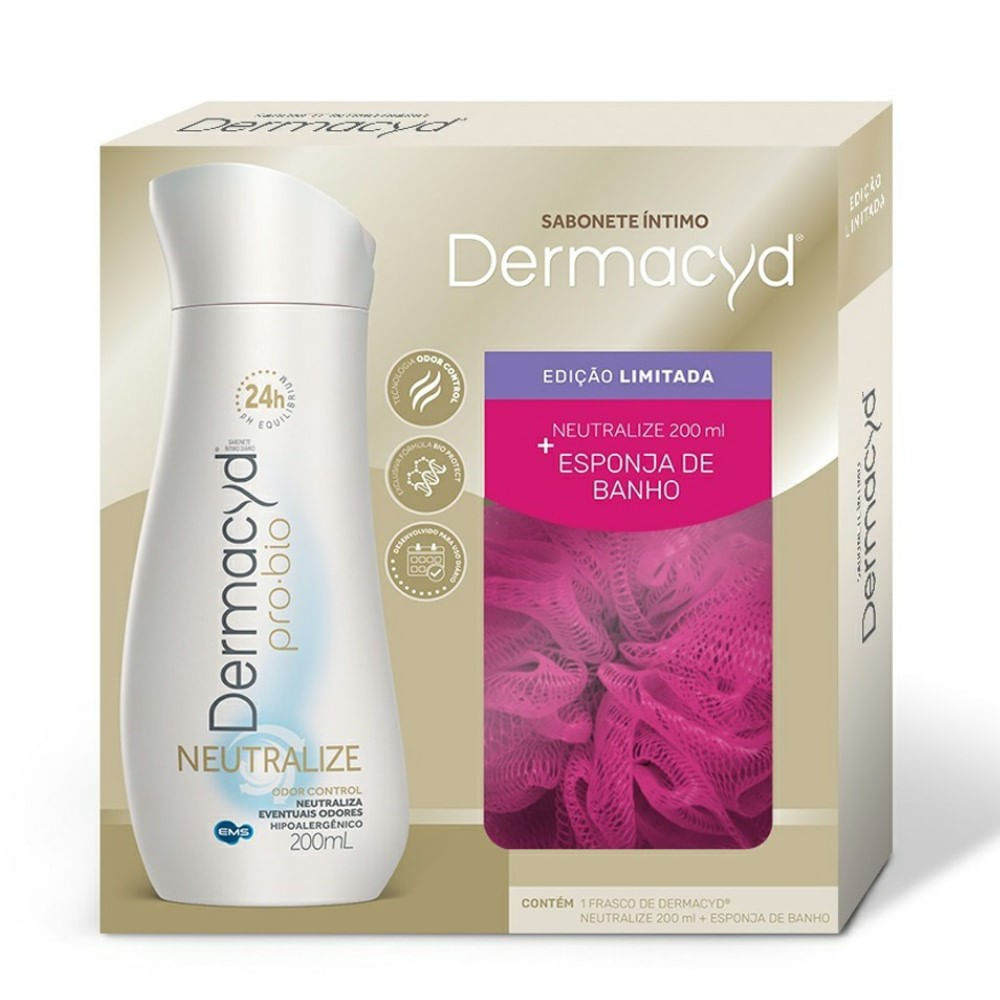Dermacyd Neutralize 200ml + 1 Esponja de Banho