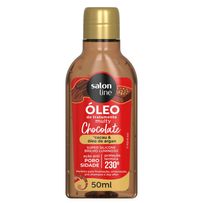 Óleo de Tratamento Multy Salon Line Chocolate Cacau e Óleo de Argan 50ml