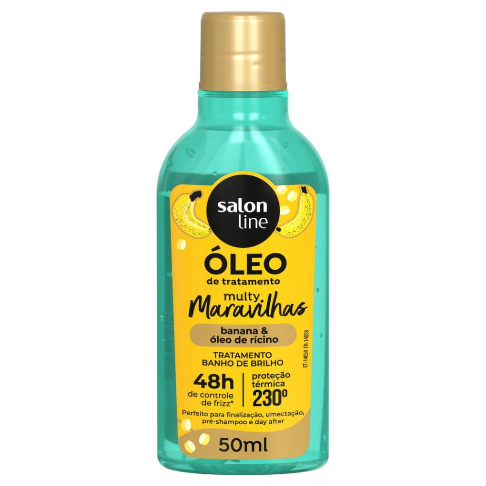 Óleo de Tratamento Salon Line Multy Maravilhas Banana 50ml