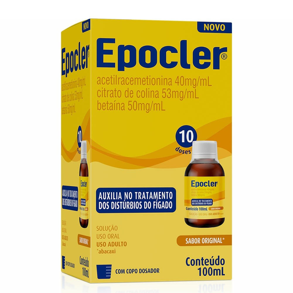 Epocler Solução Sabor Abacaxi 100ml