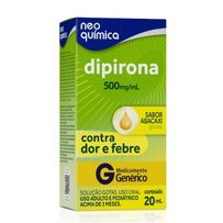 Dipirona 500mg/ml Neo Química Gotas Sabor Abacaxi 20ml