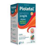 Pioletal 10mg/ml Cellera Farma Loção 60ml + Pente Fino