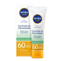 Protetor Solar Facial Nivea Sun UV Face Controle de Oleosidade FPS60 50ml