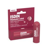 Reparador Labial Stick Isdin com Ácido Hialurônico Cor Uva/Bordo 4g