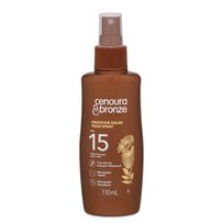 Protetor Solar Óleo Spray FPS15 Cenoura e Bronze 110ml