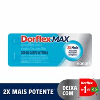 Dorflex Max Analgésico e Relaxante Muscular 4 comprimidos