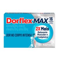 Dorflex Max Analgésico e Relaxante Muscular 16 Comprimidos