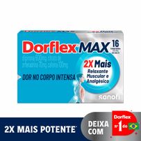 Dorflex Max Analgésico e Relaxante Muscular 16 Comprimidos