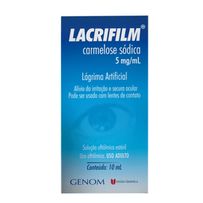 Lacrifilm União Química Solução Oftálmica 10ml