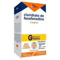 Cloridrato de Fexofenadina 6mg/ml 150ml