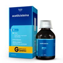 Acetilcisteína 40mg/Ml Xarope Adulto Sabor Morango 120ml + Copo Dosador