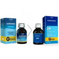 Acetilcisteína 20mg/ml Geolab Xarope Sabor Frambroesa 120ml + Copo Dosador