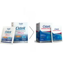 Cisteil 200mg Sabor Laranja 16 Envelopes De 5g