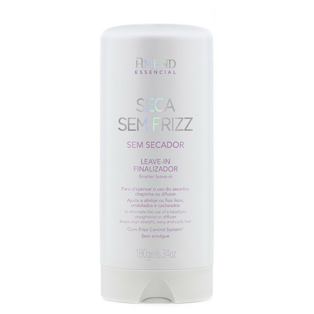 Leave-In Finalizador Amend Essencial Seca Sem Frizz 180g