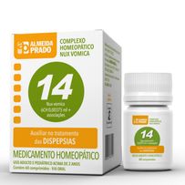 Complexo 14 Homeopático Almeida Prado 60 Comprimidos