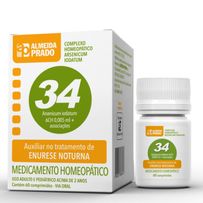 Complexo 34 Homeopático Almeida Prado 60 Comprimidos
