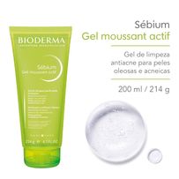 Sébium Bioderma Gel Moussant Actif 200ml