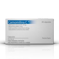 Camomilina C Theraskin 20 Cápsulas