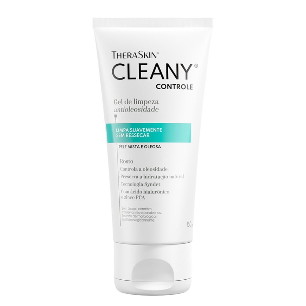 Gel de Limpeza Theraskin Cleany Controle Peles Mistas a Oleosas 150g