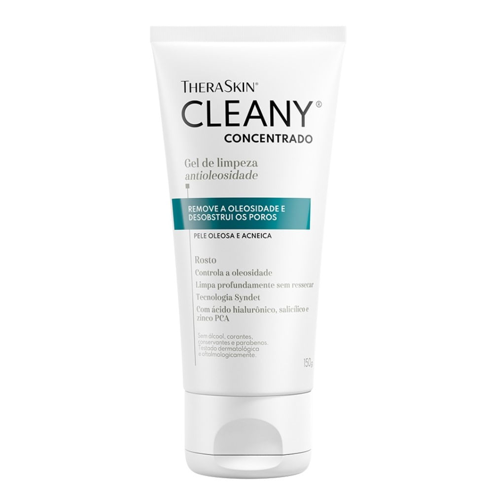 Gel de Limpeza Theraskin Cleany Concentrado Peles Oleosas e Acneicas 150g