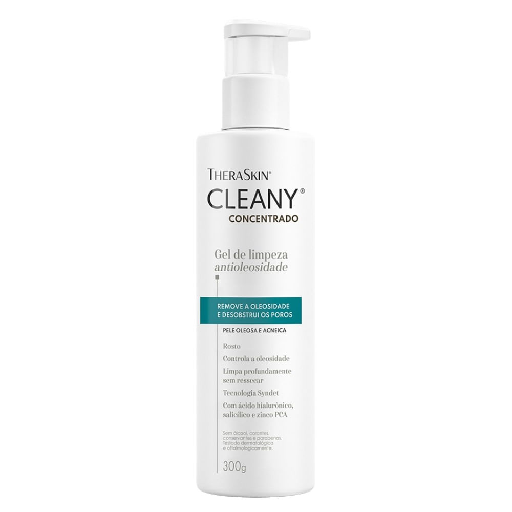 Gel de Limpeza Theraskin Cleany Concentrado Peles Oleosas e