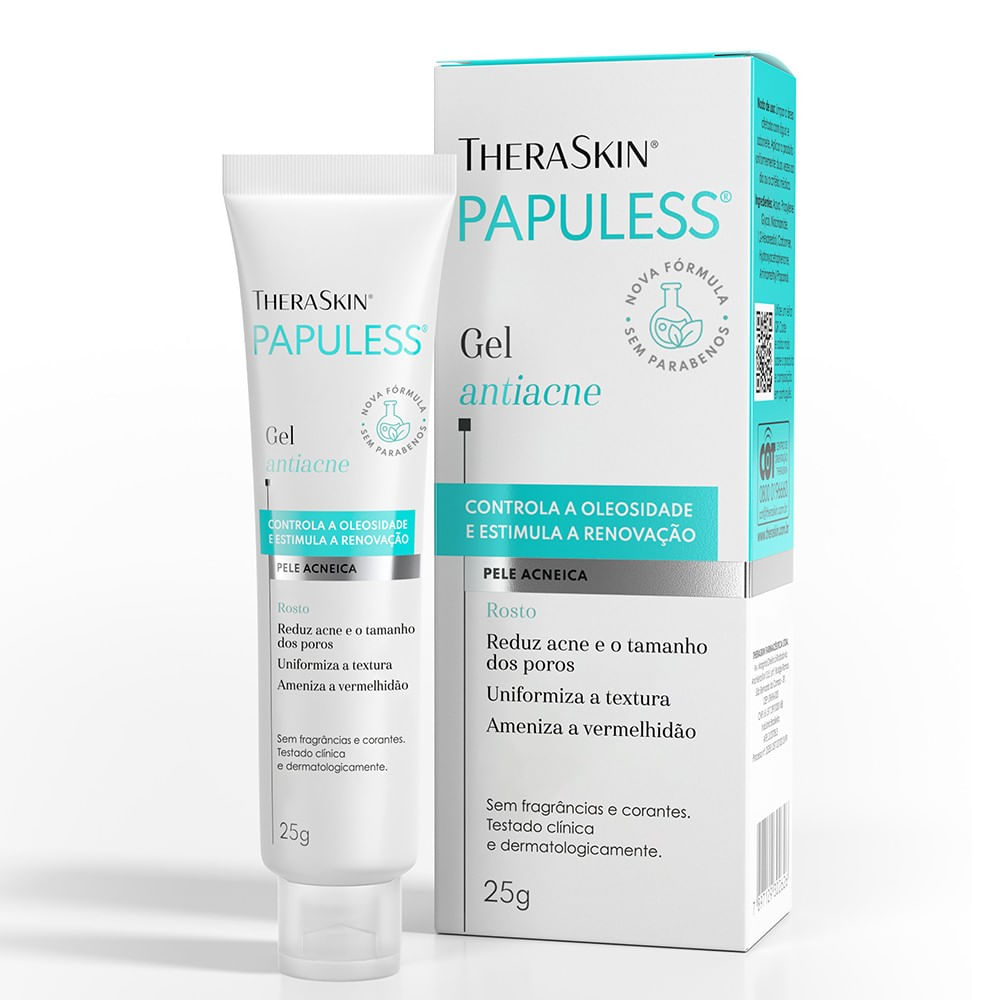 Gel Antiacne Theraskin Papuless 25g