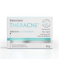 Sabonete em Barra Antioleosidade Theraskin Theracne pele Acneica 80g