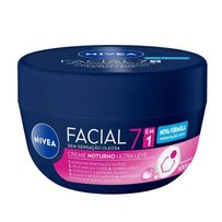 Creme Facial Noturno Nivea Ultraleve 7 em 1 - 100g