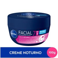 Creme Facial Noturno Nivea Ultraleve 7 em 1 - 100g