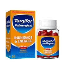 Suplemento Alimentar Targifor Te Energiza! 500mg 60 Comprimidos