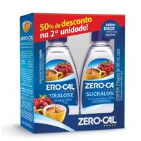 Kit Adoçante Líquido Zero-Cal Sucralose 2 Unidades de 100ml Cada