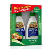 Adoçante Líquido Zero Cal Stévia 80ml 2 Unidades