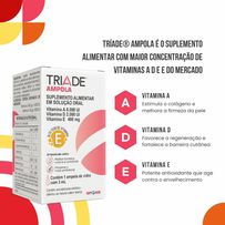 Suplemento Alimentar Triade Ampola Solução Oral 3ml