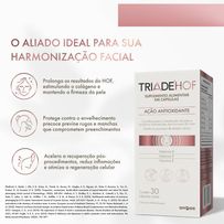 Suplemento Alimentar Triade Hof Ação Antioxidante 30 Cápsulas