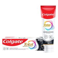 Creme Dental Colgate Total Carvão Ativado 90g