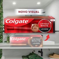 Creme Dental Clareador Colgate Luminous White Lovers Manchas de Café 70g