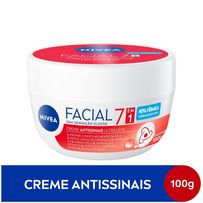 Creme Facial Antissinais Nivea Ultraleve 7 em 1 - 100g