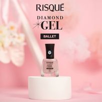 Esmalte Risqué Diamond Gel Nova Cor Ballet 9,5ml